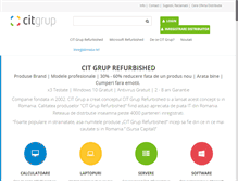 Tablet Screenshot of distributie.citgrup.ro